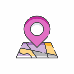 Start a Team today! Map pin animation